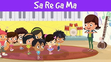 Sa Re Ga Ma | सा रे ग म | संगीत शिक्षा | Learning Videos For Kids | Kids Songs Hindi | Jalebi Street