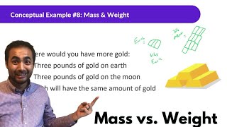 Newton's Laws | Conceptual Physics | Mass vs. Weight