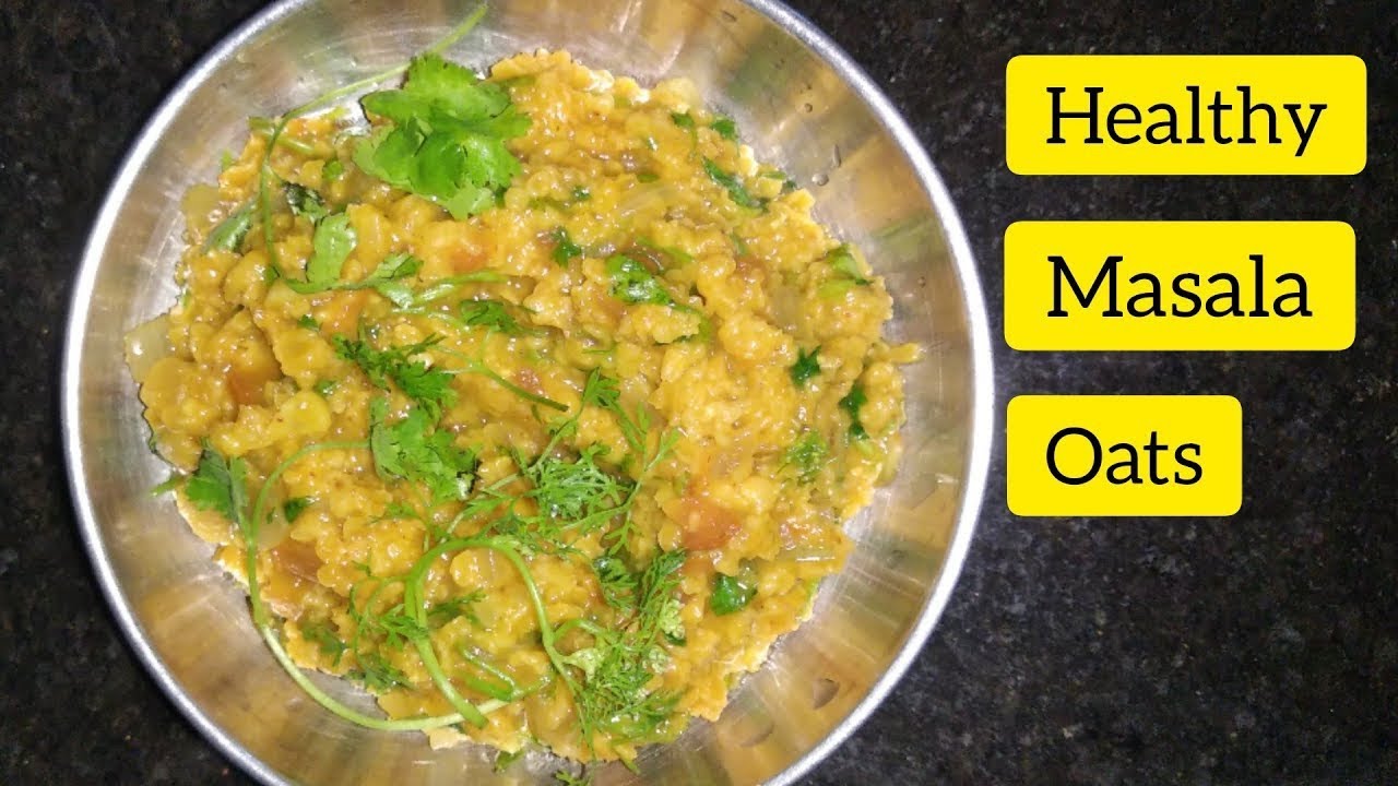 Masala oats recipe how to make oats YouTube