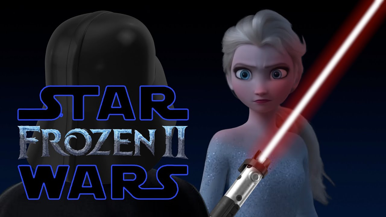 Desalentar músculo fútbol americano Frozen II Star Wars - YouTube