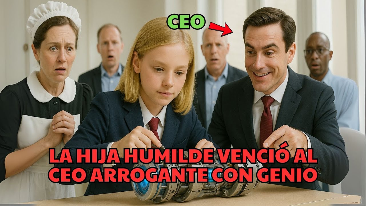 El CEO multimillonario se burló: “Arregla esto por 100M” — La hija de la empleada lo logró.