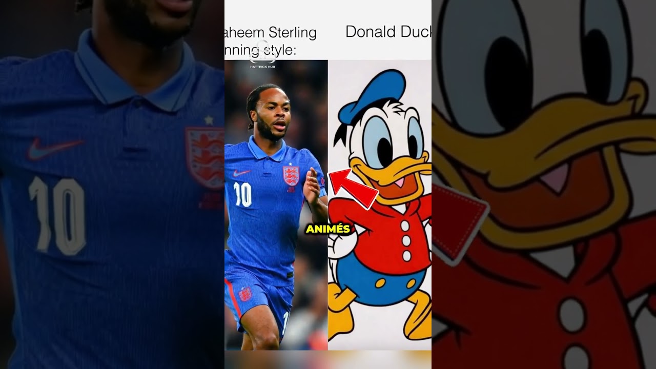 Pourquoi Raheem Sterling court-il comme Donald Duck ? 🦆 