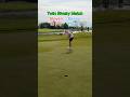 Twin Rivalry Match #4 (Holes 5-6) This course is built on an old ski hill!