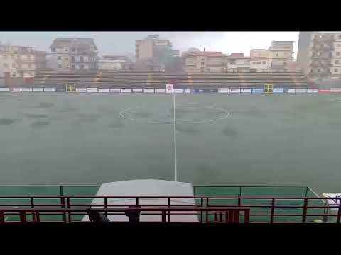 Maltempo in Calabria, Locri-Siracusa di serie D a rischio rinvio: tormenta in atto