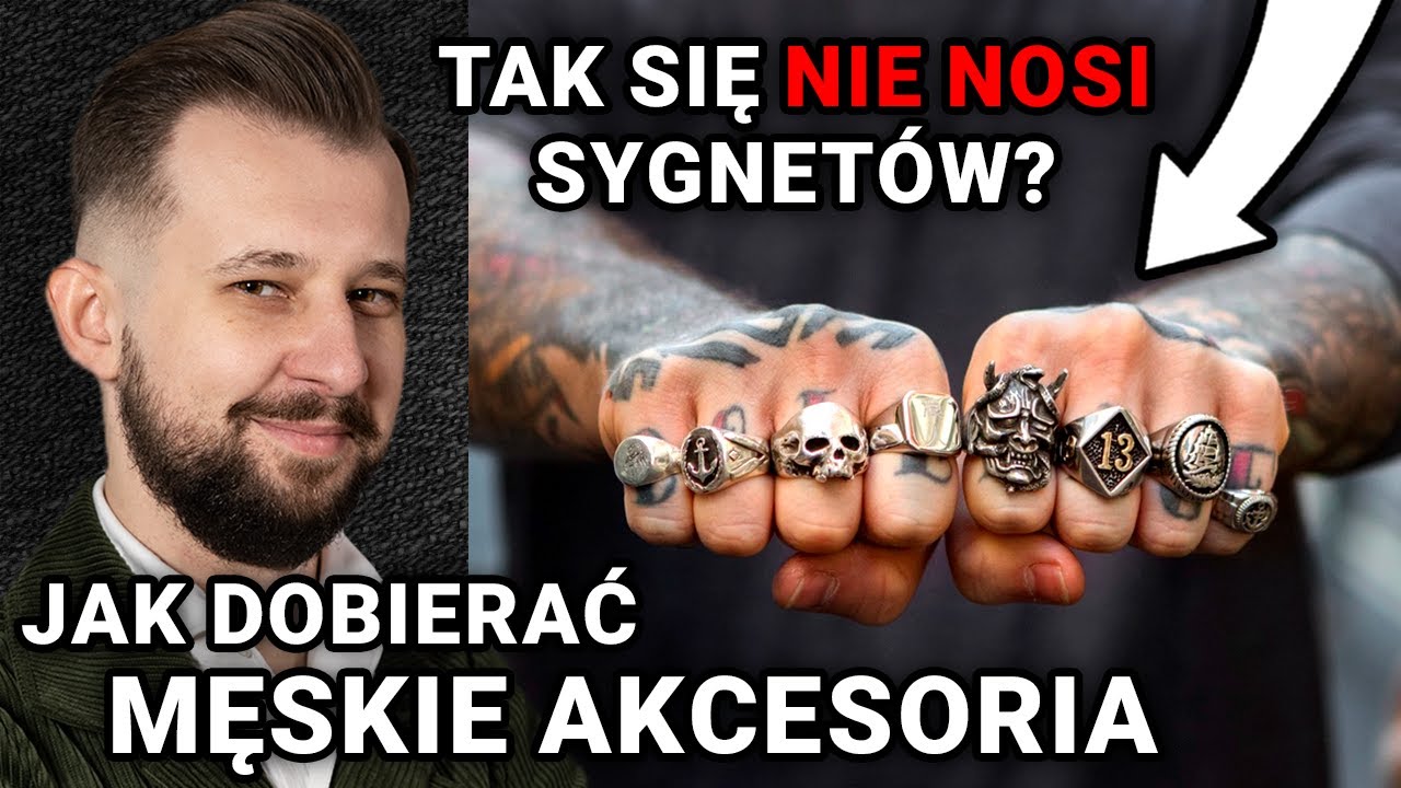 Męska biżuteria - jak nosić sygnety, bransolety, naszyjniki czy kolczyki? Męskie dodatki | Dandycore