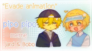 Pipo pipo meme || •Evade• [Jard & Bobo] ~Roblox Animation~ Resimi