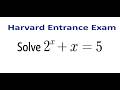 Think You’re Smart? Solve This Harvard Entrance Exam Challenge!