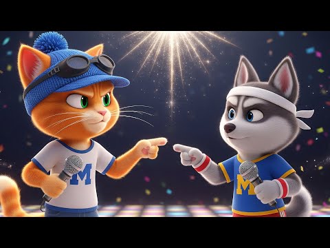 КОТИК против ЩЕНКА — музыкальный БАТТЛ для детей!