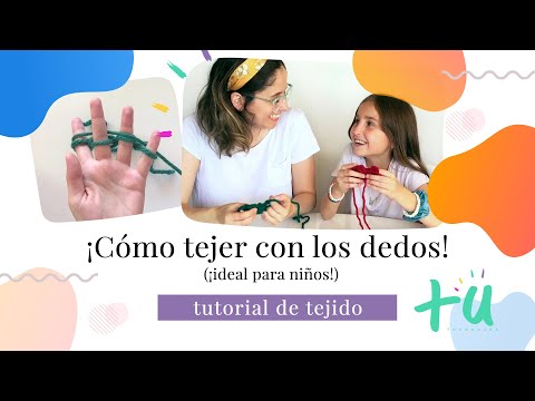 Video: Cómo Enseñar A Los Niños A Tejer