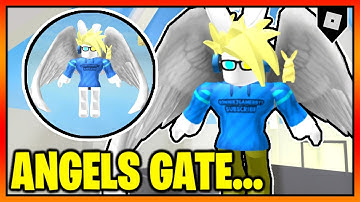 How to get the "THE ANGELS GATE" BADGE + ANGEL SKIN/MORPH in PIGGY ROLEPLAY CUSTOMS! || Roblox