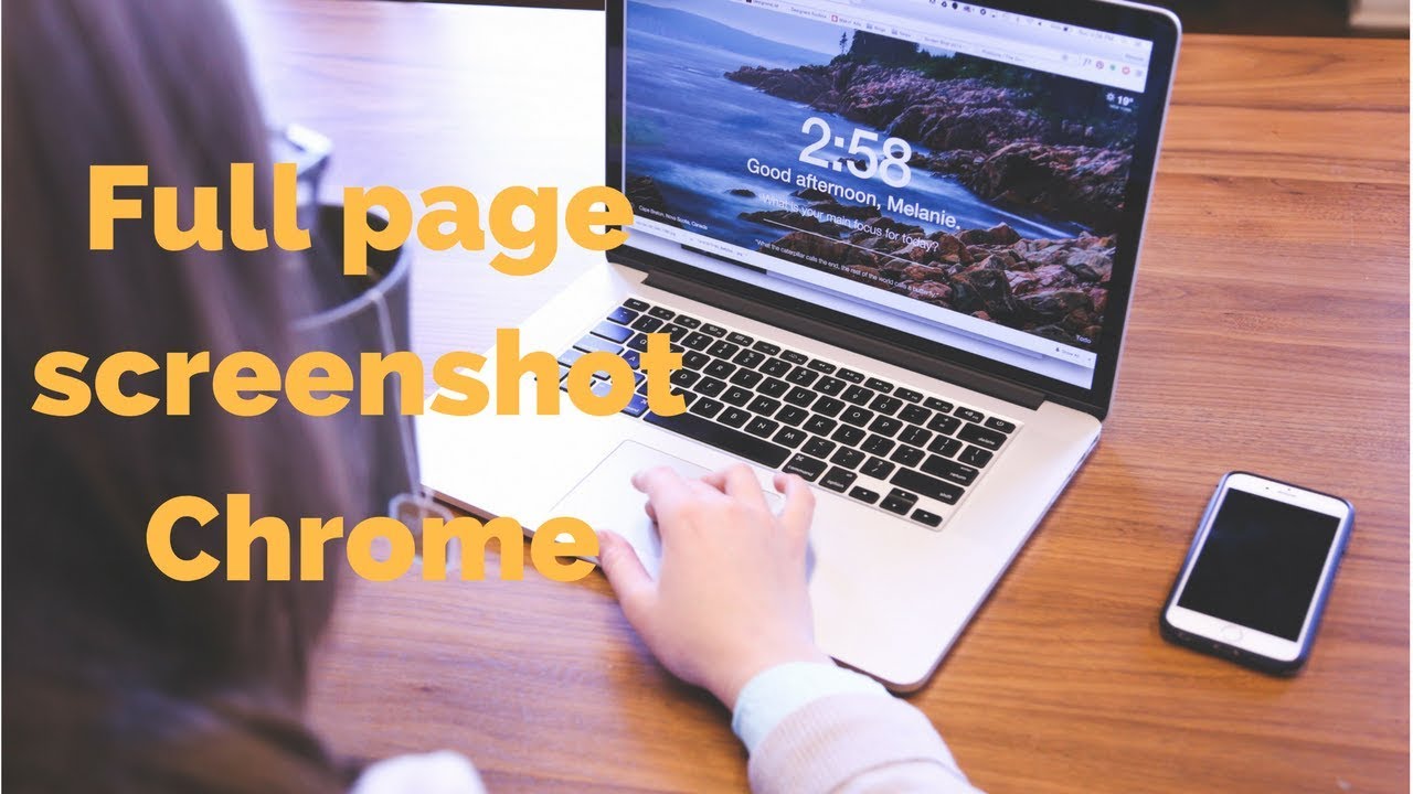 how to take full page screenshot Chrome - YouTube