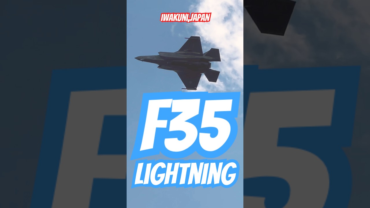 17秒|飛行機動画 | F-35 Lightning ロッキードマーチン