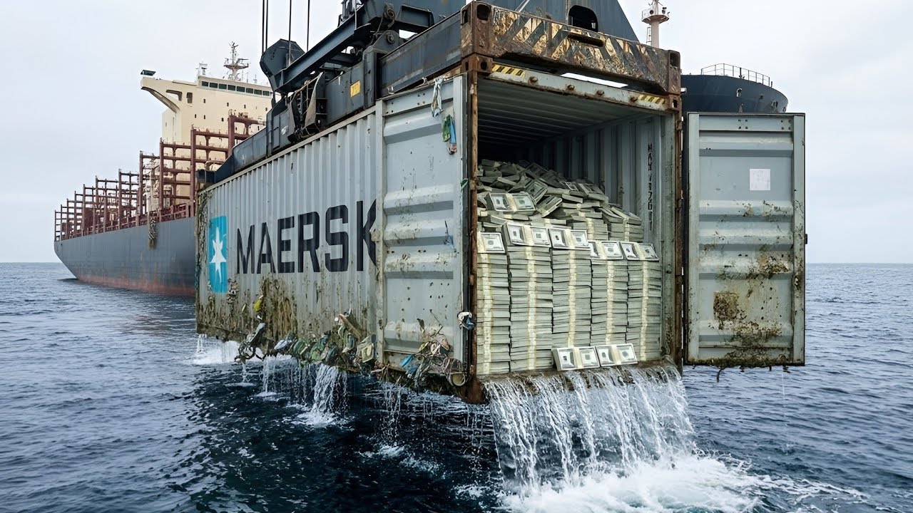 We Found a $7500 Billion Dollar Lost Container From Under the Sea