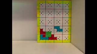 Rubik's Cube Tetris Stop Motion