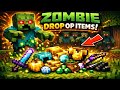 minecraft but zombie gives op items