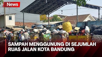 Imbas Terbakarnya TPA Sarimukti, Sampah Menggunung di TPS Bandung