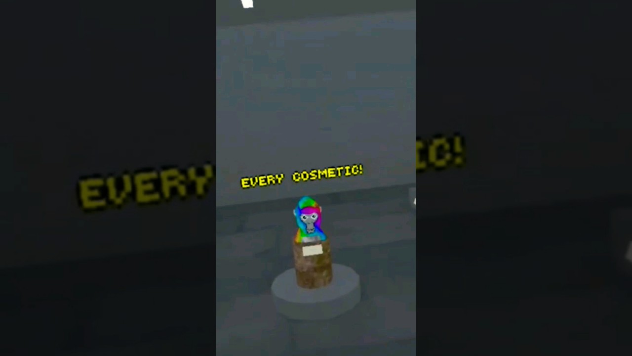 📣Gorilla Tag Fan Game EVERY COSMETIC‼️ 