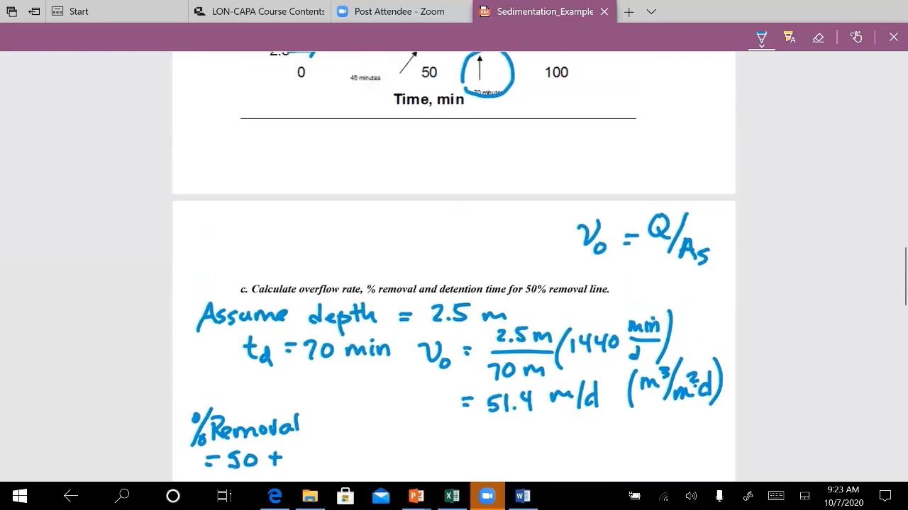 Type2 Sedimentation Example