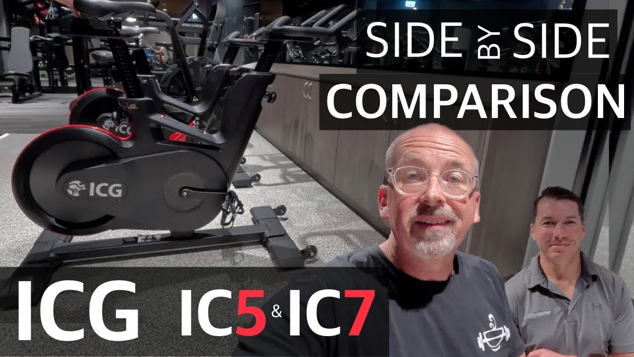 ICG IC5  IC7 Indoor Bikes   Side By Side Comparison