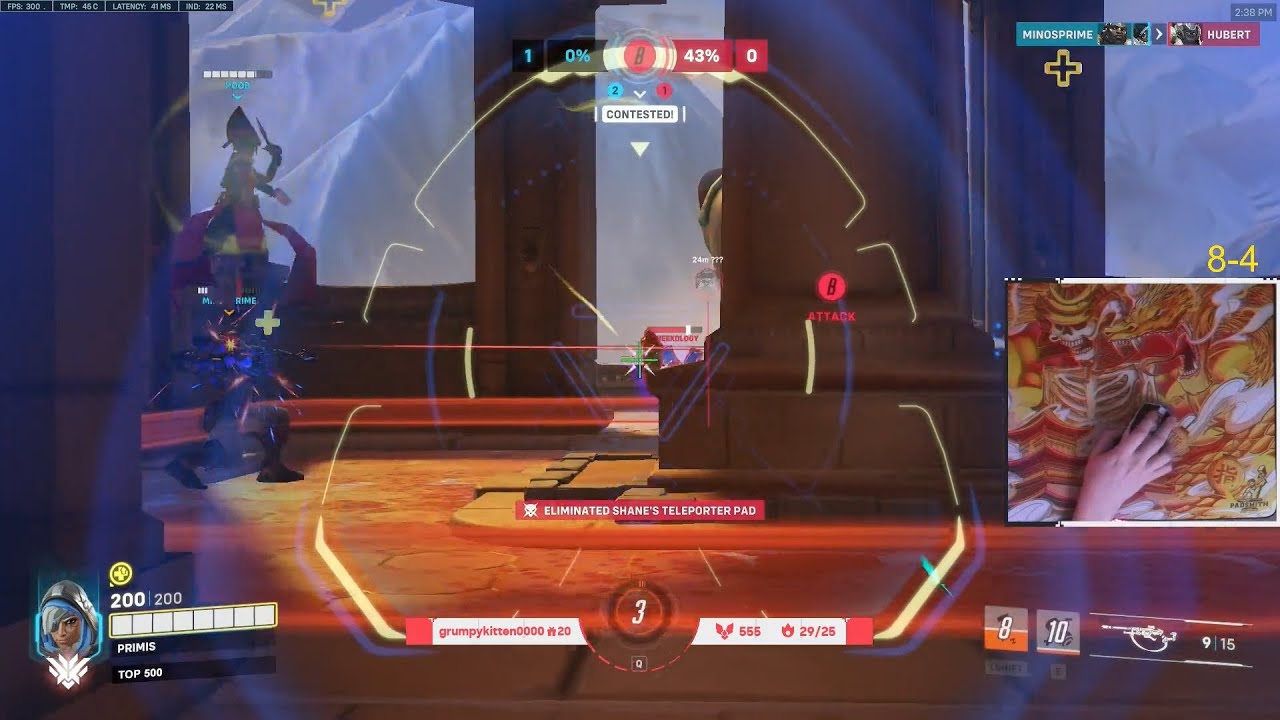 OVERWATCH 2 ANA TOP 500 - GALE! BEST ANA! GAMEPLAY SEASON 2 TOP 500