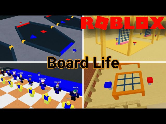 JOGOS DE TABULEIRO IGUAL DA VIDA REAL NO ROBLOX ! (Board Life) 