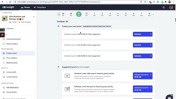 How to Create a post on Facebook Group with Convosight Auto Scheduler | Facebook Group Auto Schedule