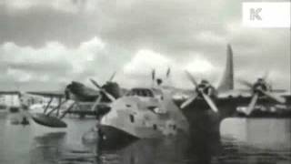 1950s Southampton Marine Airport BOAC