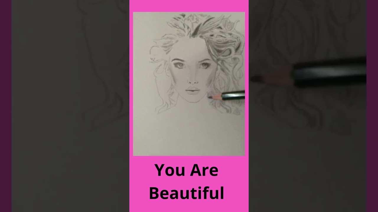 Speed drawing, message from source. What the universe is saying. 