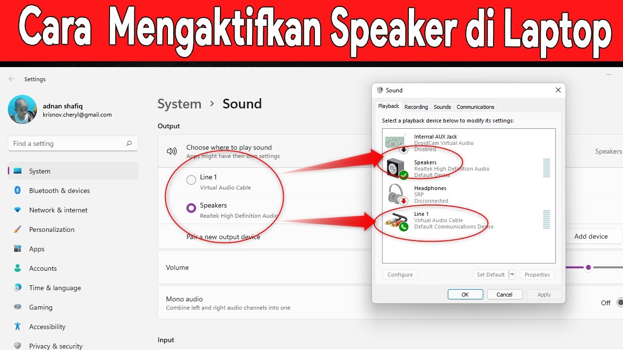  New Cara Mengaktifkan Speaker di Laptop