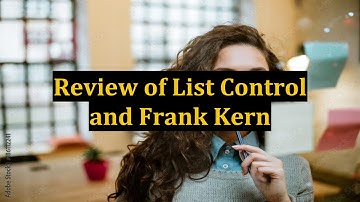 Review of List Control and Frank Kern