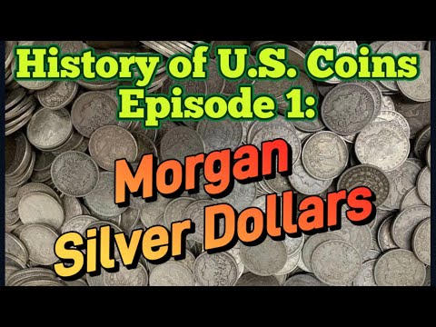 History of the Morgan Silver Dollar. #silver #coins #numismatics