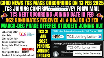 😱TCS Currently Sending Joining Letter Only for Ninja & Digital (IPA Score & Xplore Points) Mandatory