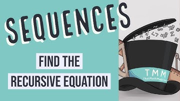 Find the Recursive Equation of a Geometric Sequence
