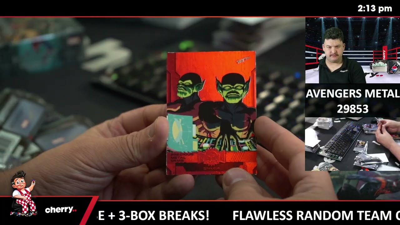 2024 Upper Deck Marvel Avengers Metal Universe 1-Box Break 