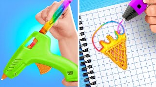 FANTASTIC GLUE GUN CRAFTS AND ART IDEAS! || Homemade Ideas and Cool Lifehacks by 123 GO Like!