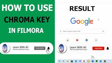 How to Use Chroma Key in Filmora 9 ||  How to Remove Video Background || Easy Steps