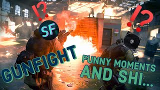 MODERN WARFARE 3v3 GUNFIGHT-(HILARIOUS \& FUNNY MOMENTS-GREAT PLAYS WITH THE BOYS)