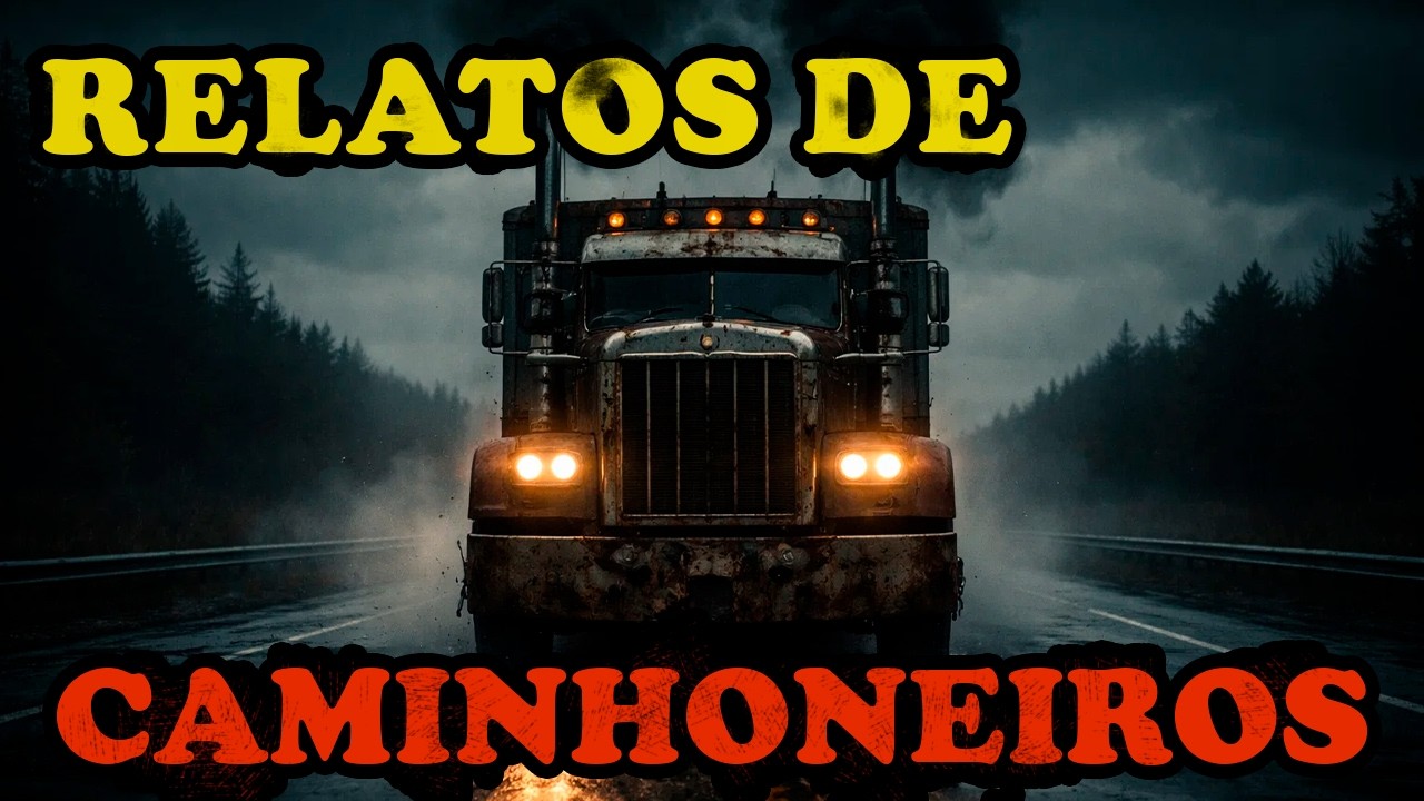 3 RELATOS BASEADOS EM FATOS REAIS DE CAMINHONEIROS - Historia de Terror Para Dormir com Chuva