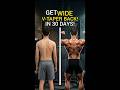 Build a Wide V-Taper Back at Home! – Pull-up Secrets 🛡️🔥 #FitAuraWorld #Shorts