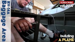 RV-14A | Baggage Area 32.4 - Flap Motor Channel, Baggage Floor Splice and Side Covers