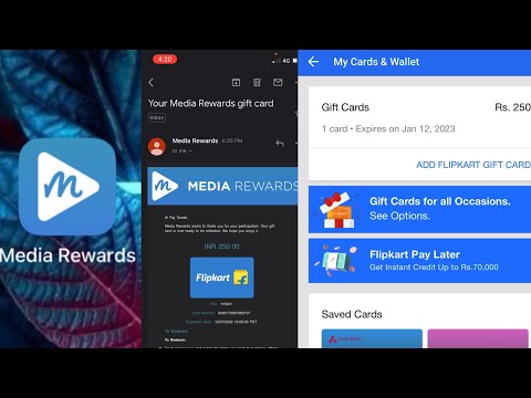 How to Redeem Media reward Gift Card 💰🥵