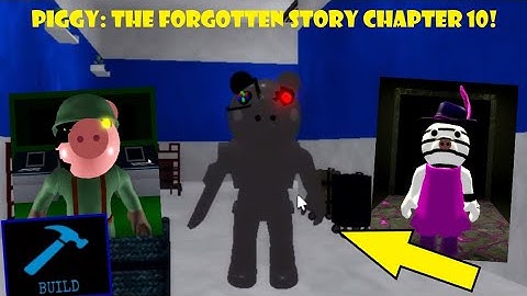 Piggy: The Forgotten Story Chapter 10 Abandoned Airport! (Piggy Build Mode)