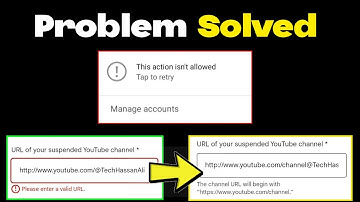 This Action is not Allowed Problem Solve || How to Recover Suspended YouTube Channel.