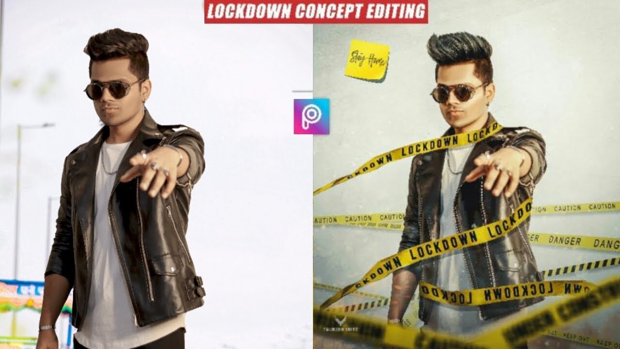 New Lockdown Concept photo editing 2020