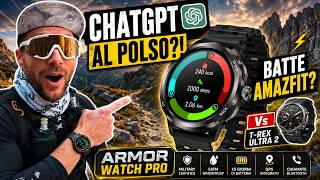 ULEFONE Armor Pro Watch vs Amazfit T-Rex Ultra 2: lo SMARTWATCH con ChatGPT 🤖⌚