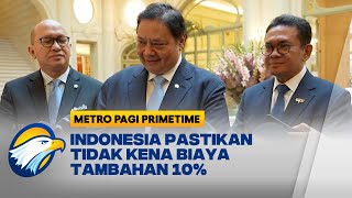 Menko Airlangga Pastikan Indonesia Tak Kena Tambahan Tarif 10%