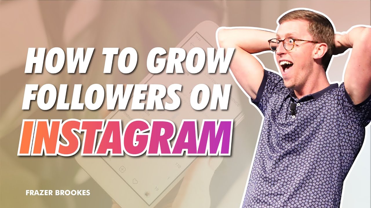 Social Media Training: How To Grow Your Followers On Instagram - YouTube