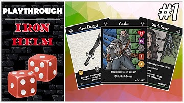 Iron Helm Playthrough - Azzlar Ventures Into The Dungeon - Run #1