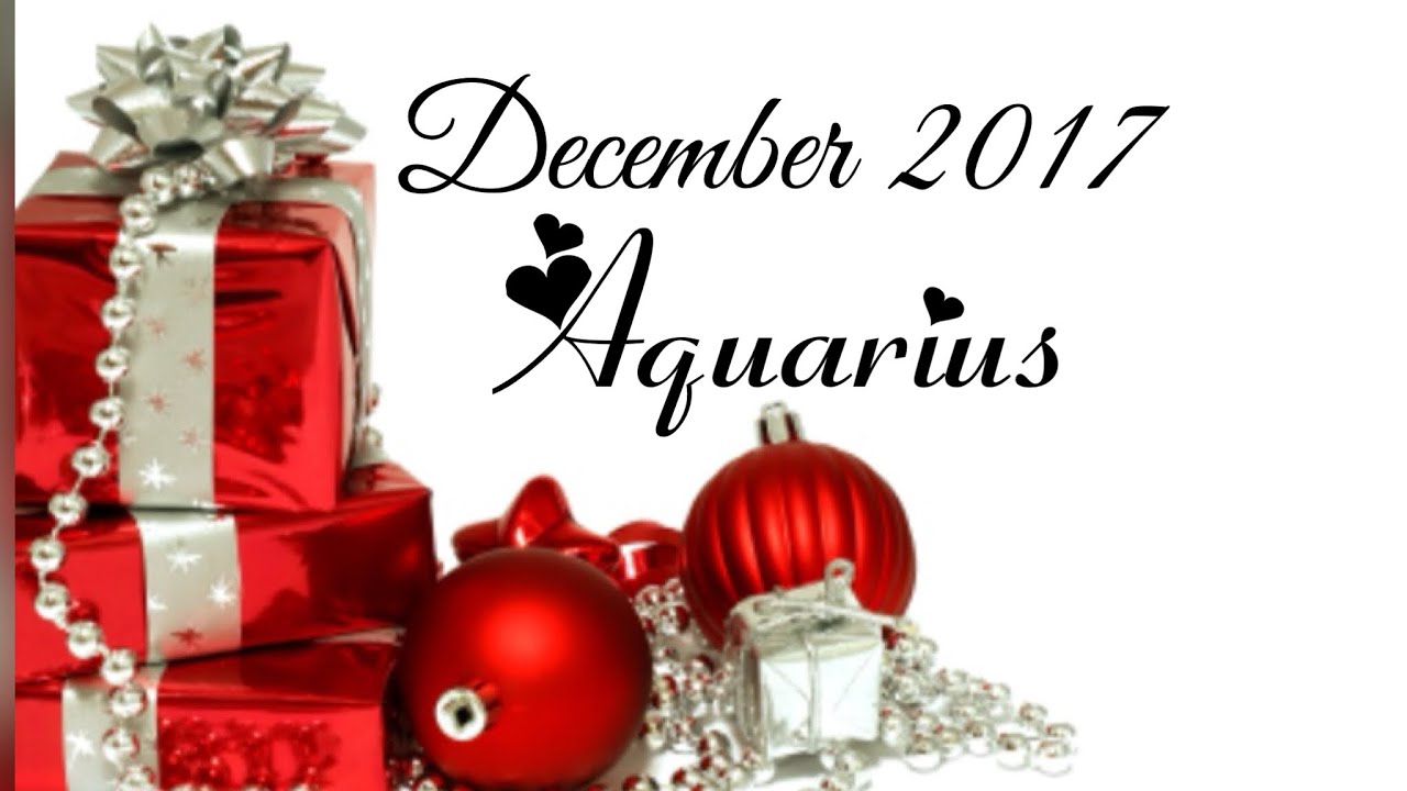 Aquarius December 2017 YouTube