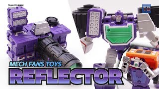 Transformer Mech Fans Toys REFLECTOR CAMERA Transformer robot Video Review